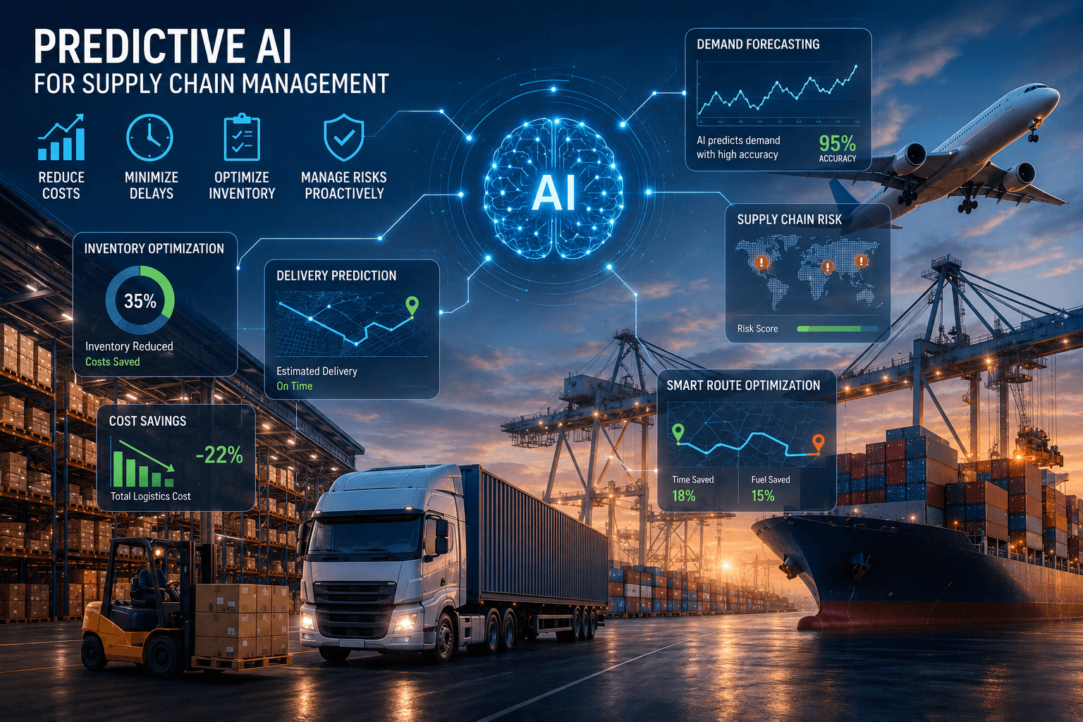 Predictive AI Revolutionizing Supply Chain Management