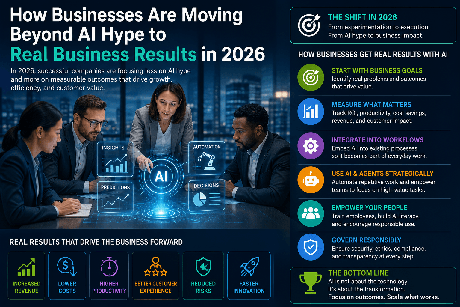 How Businesses Are Moving Beyond AI Hype to Real Business Results in 2026