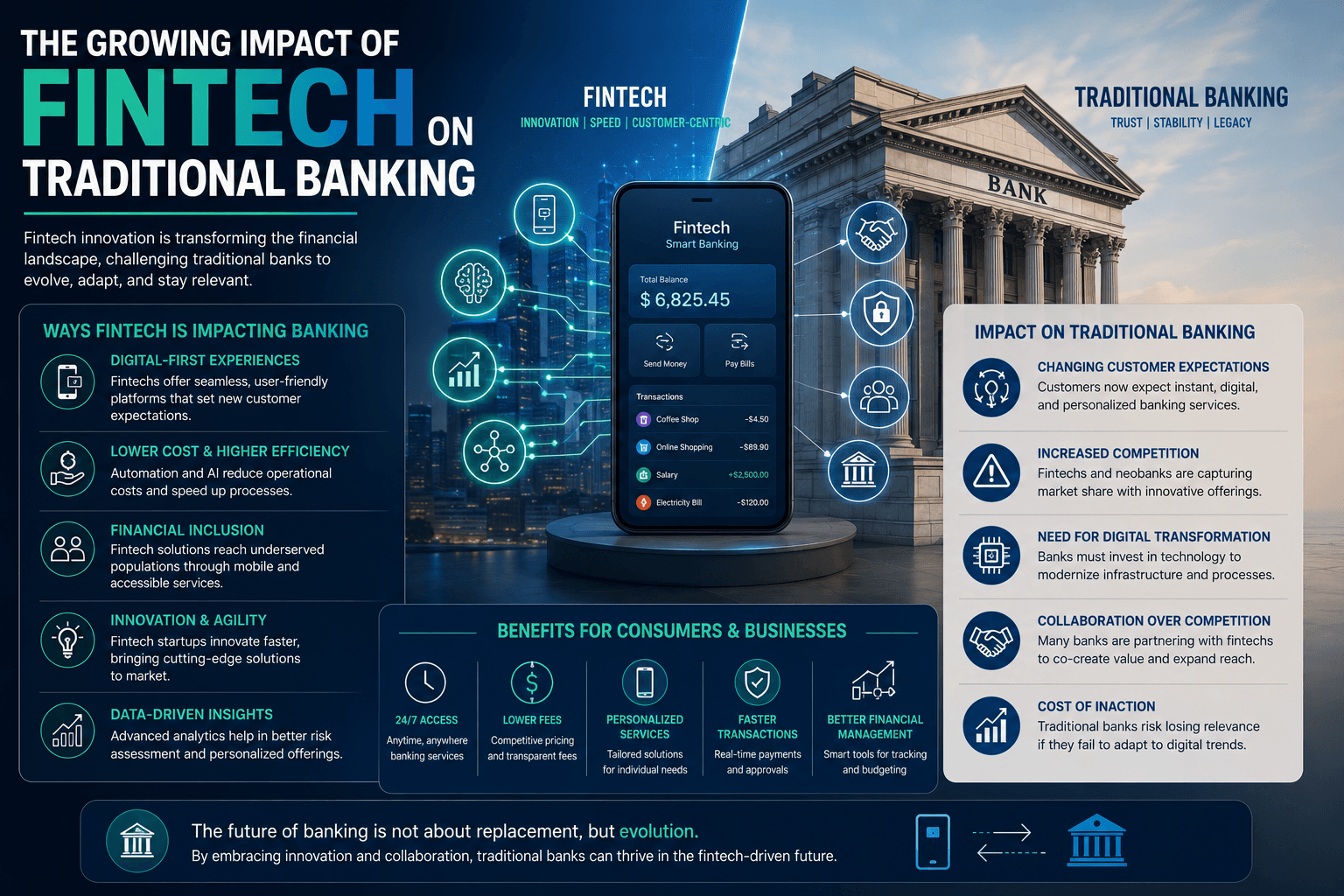 The Growing Impact of Fintech on Traditional Banking
