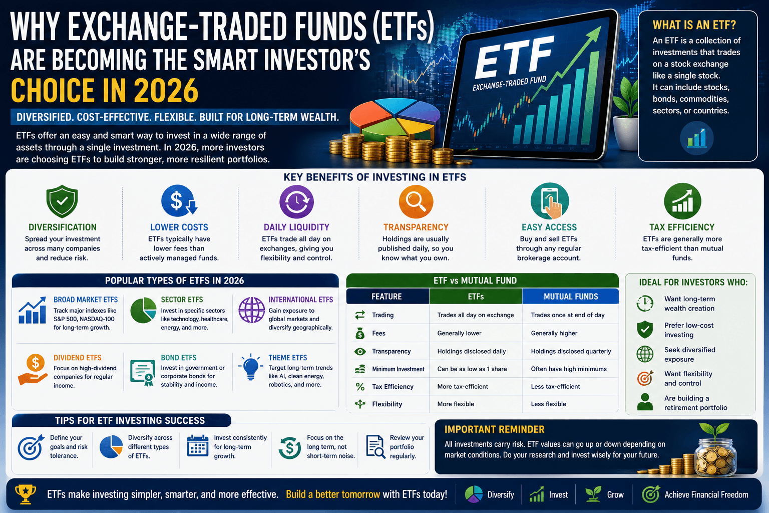 Why Exchange-Traded Funds (ETFs) Are Becoming the Smart Investor's Choice in 2026
