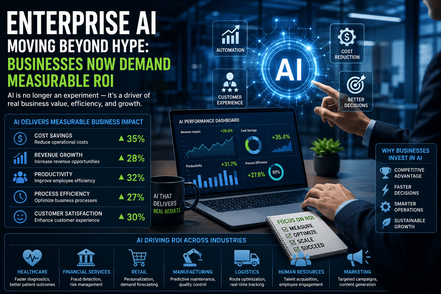 Enterprise AI Is Moving Beyond Hype: Businesses Now Demand Measurable ROI