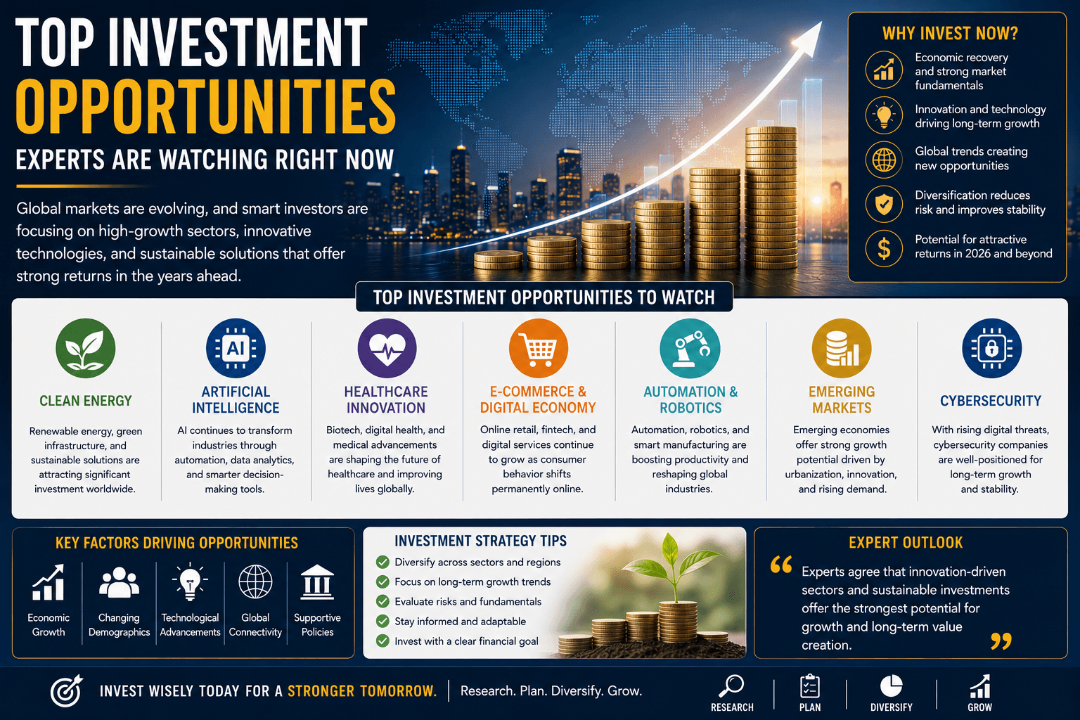Top Investment Opportunities Experts Are Watching Right Now