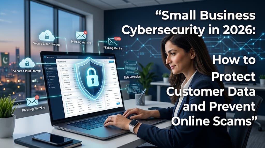 Small Business Cybersecurity in 2026: How to Protect Customer Data and Prevent Online Scams