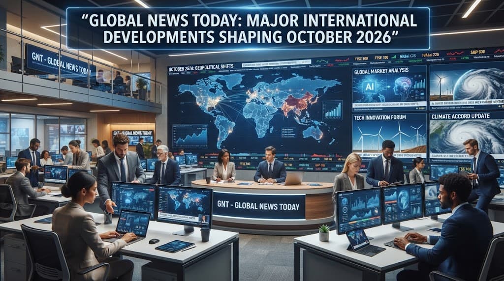 Global News Today: Major International Developments Shaping October 2026