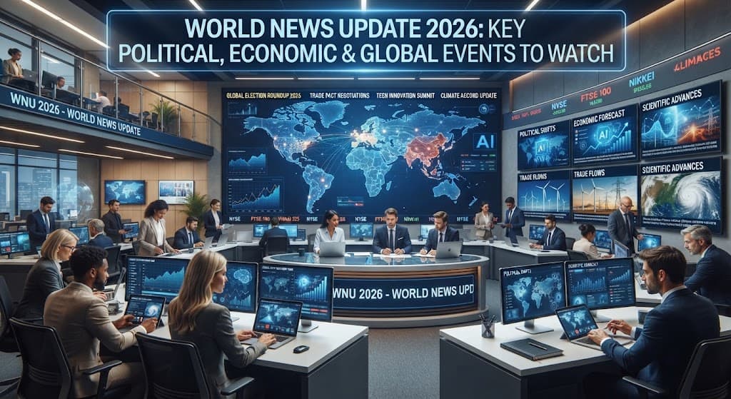 World News Update 2026: Key Political, Economic & Global Events to Watch