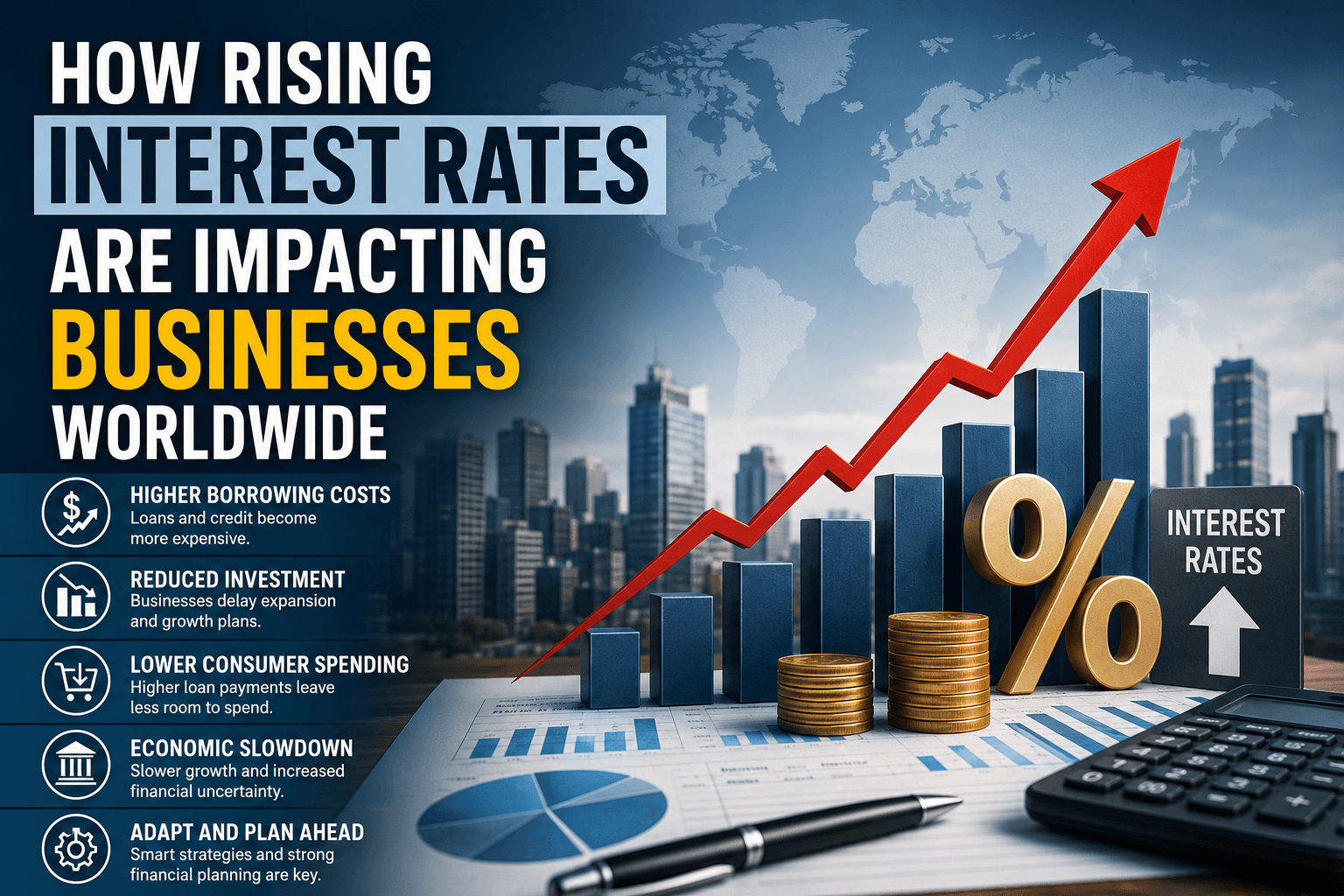 How Rising Interest Rates Are Impacting Businesses Worldwide