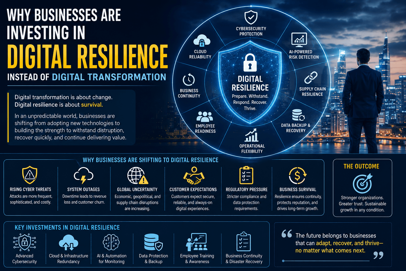 Why Businesses Are Investing in Digital Resilience Instead of Digital Transformation