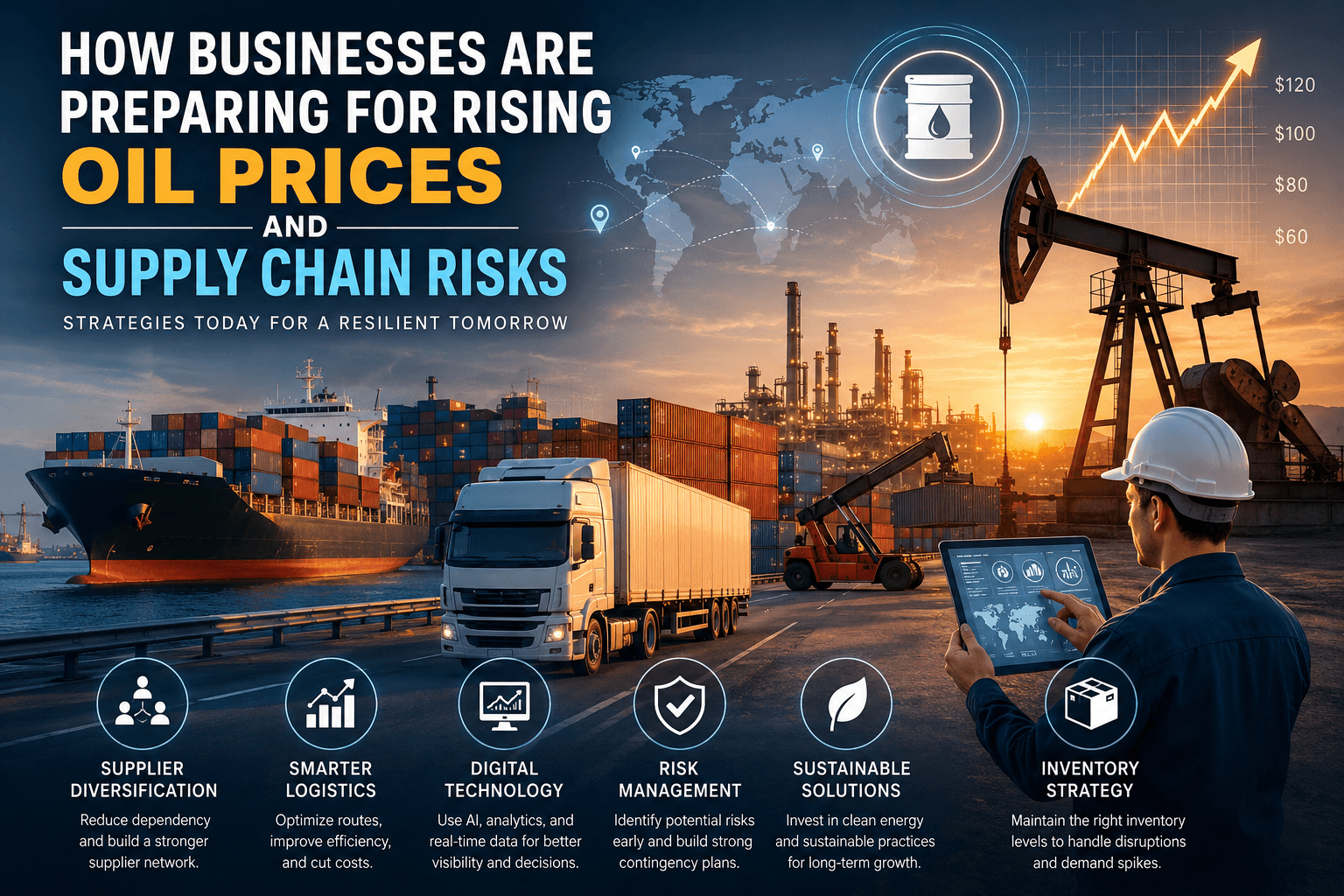 How Businesses Are Preparing for Rising Oil Prices and Supply Chain Risks