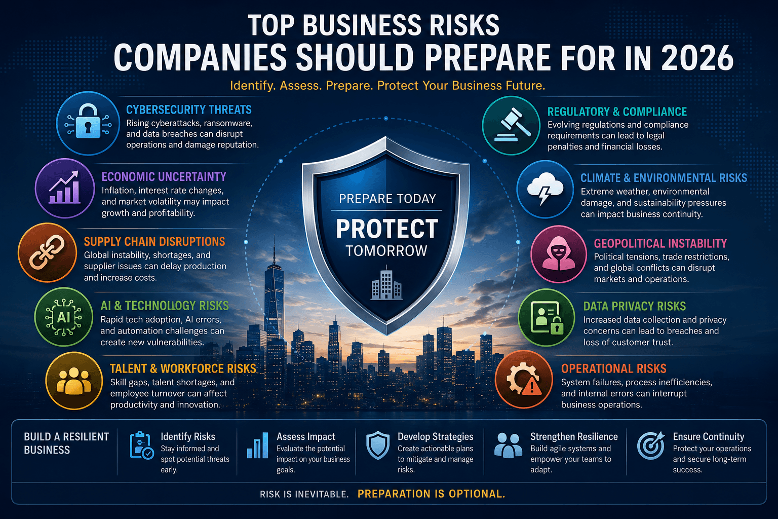 Top Business Risks Companies Should Prepare for in 2026