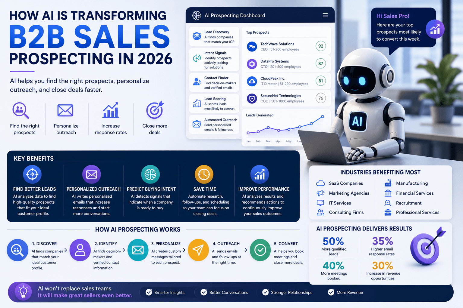 How AI Is Transforming B2B Sales Prospecting in 2026