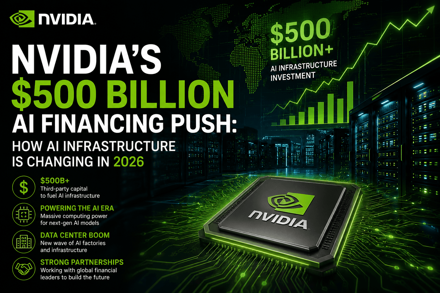 Nvidia’s $500 Billion AI Financing Push: How AI Infrastructure Is Changing in 2026