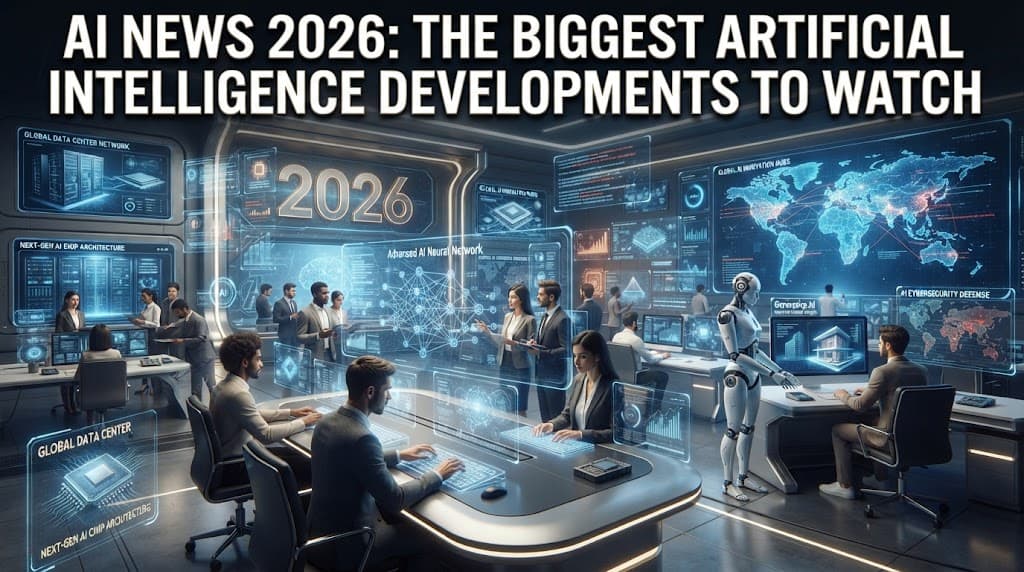AI News 2026: The Biggest Artificial Intelligence Developments to Watch