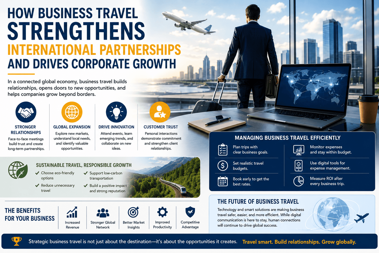 How Business Travel Strengthens International Partnerships and Drives Corporate Growth