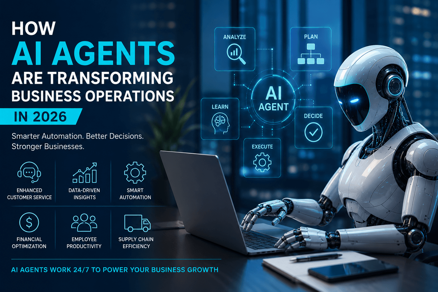 How AI Agents Are Transforming Business Operations in 2026