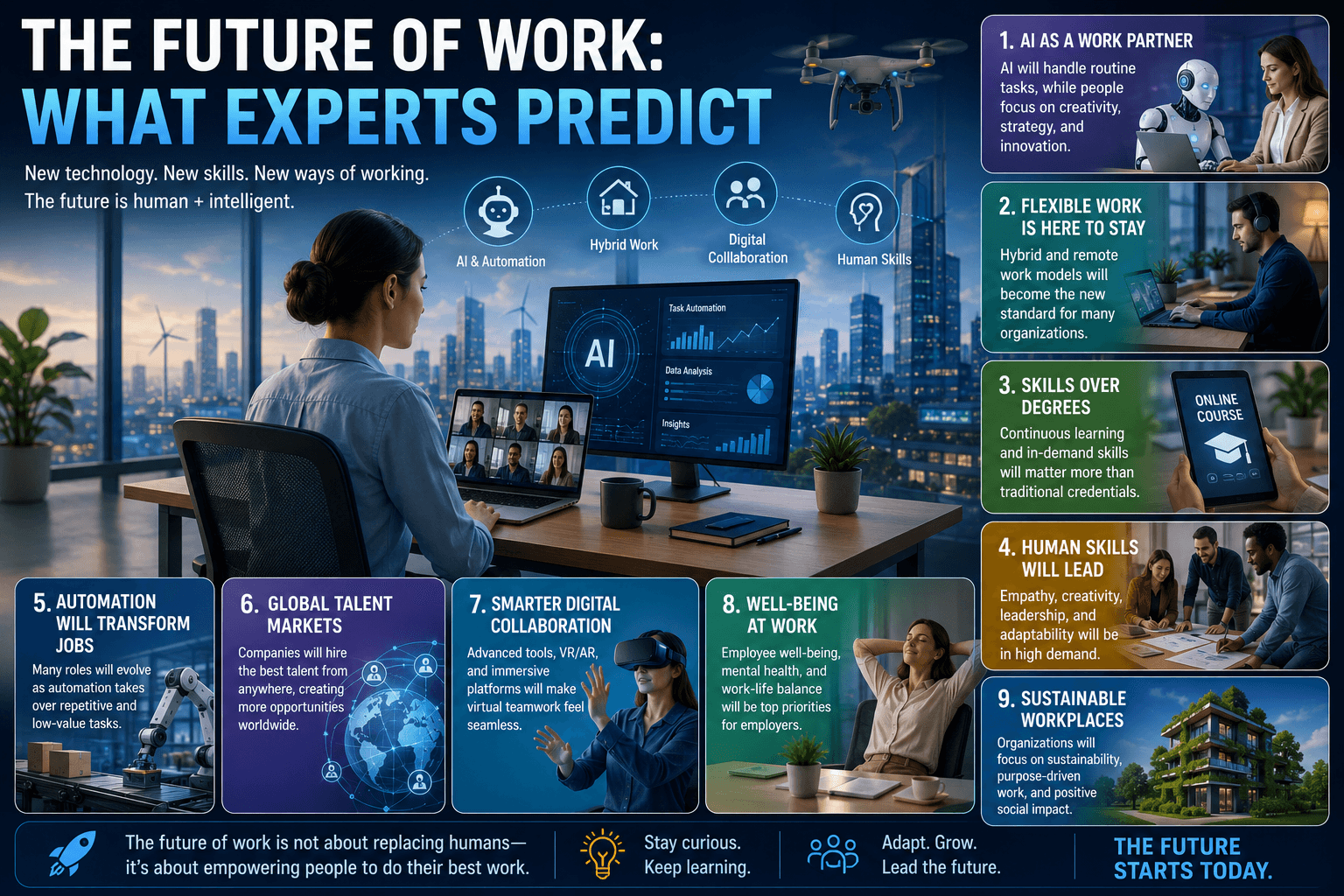 The Future of Work: What Experts Predict for Tomorrow